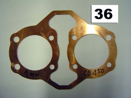 Zylinderkopfdichtung Kupfer 74mm 